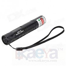 OkaeYa.com Powerful Military Green Laser Pointer Pen 5mw + Battery + Charger- JD 850