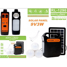 OkaeYa Rock Light RL-1290 Solar Panel 9V3W 