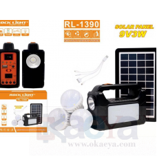 OkaeYa Rock Light RL-1390 Solar Panel 9V3W