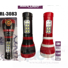 OkaeYa Rock Light RL-3083 10 Watt Recharable Torch