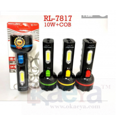 OkaeYa Rock Light RL-7816 10 Watt+Cob Recharable Torch