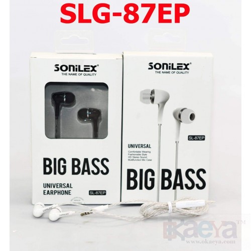 OkaeYa Sonilex SLG 87EP Big Bass Universal Earphone