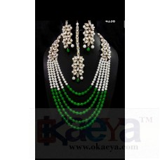 OkaeYa Pearl Pendent set for women