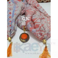 OkaeYa Scarf Type Pendant for Girls 26