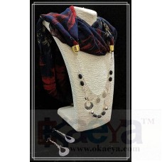 OkaeYa Scarf Type Pendant for Girls 12