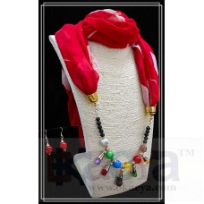 OkaeYa Scarf Type Pendant for Girls 16