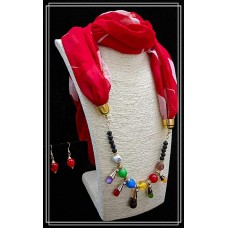 OkaeYa Scarf Type Pendant for Girls 16