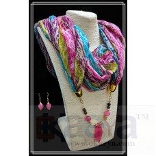 OkaeYa Scarf Type Pendant for Girls 13