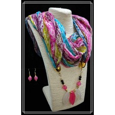 OkaeYa Scarf Type Pendant for Girls 13