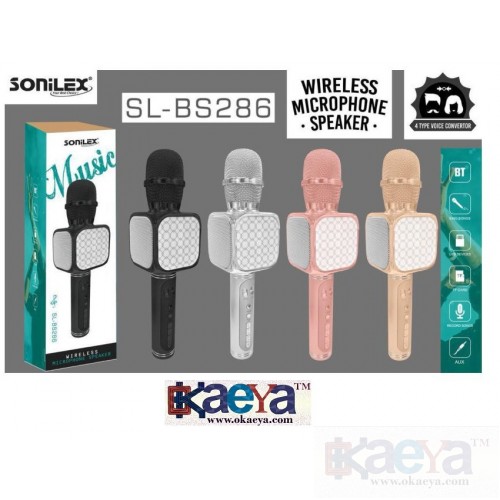 sonilex microphone hifi speaker